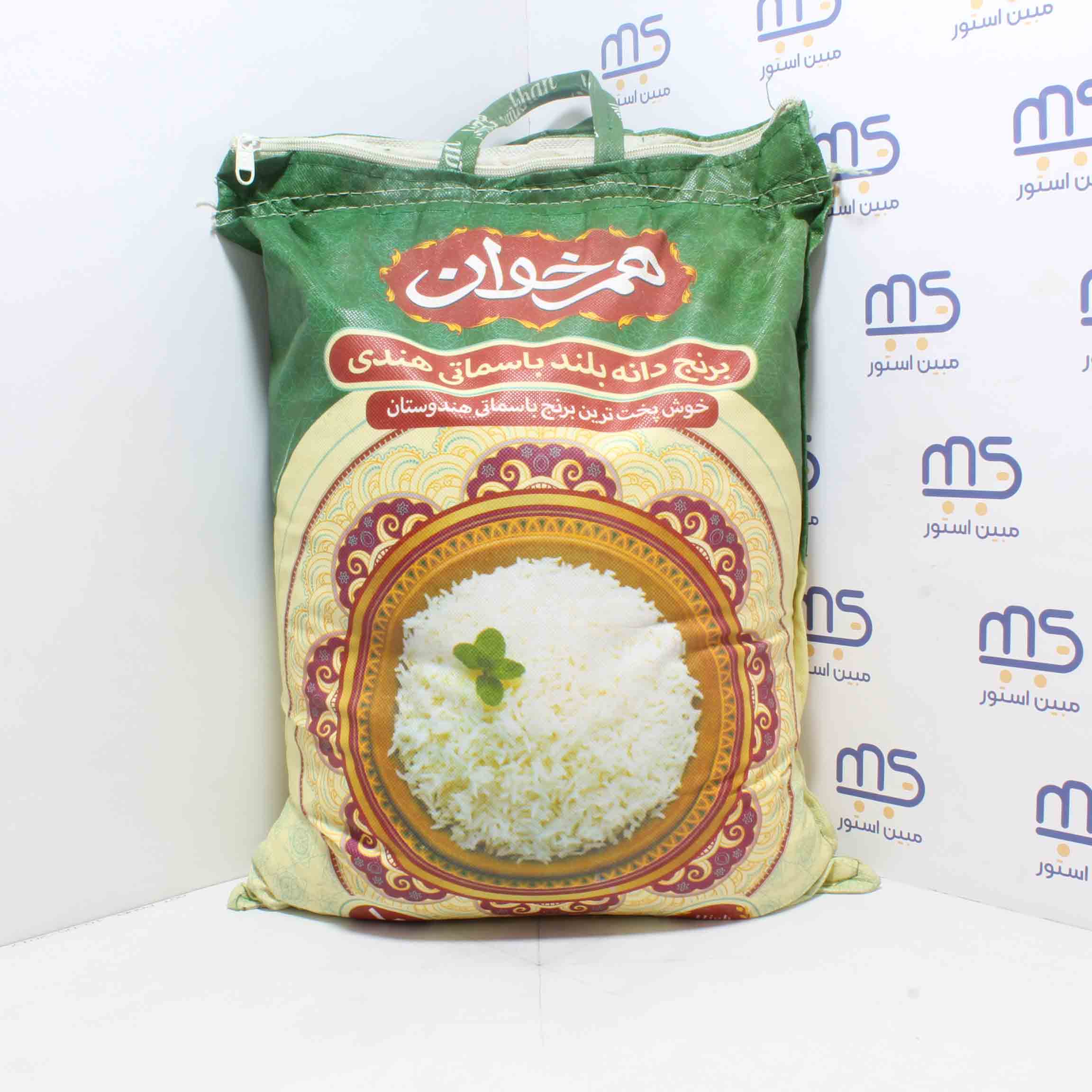 برنج دانه بلند باسماتی هندی هم خوان 10 کیلوگرمی